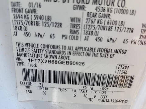 2016 Ford F-250 Super Duty