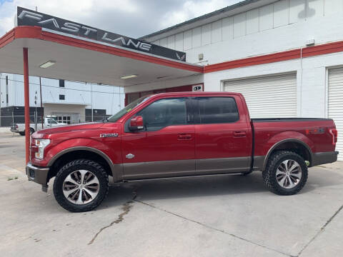 2015 Ford F-150 for sale at FAST LANE AUTO SALES in San Antonio TX