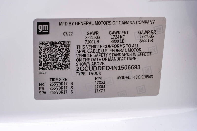 2022 Chevrolet Silverado 1500