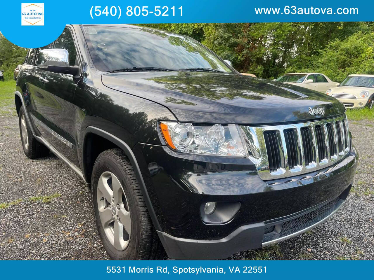 2012 Jeep Grand Cherokee for sale at 63 Auto Inc in Spotsylvania, VA