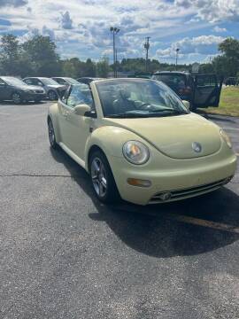 2004 Volkswagen New Beetle Convertible for sale at Heritage Truck and Auto Inc. in Londonderry NH
