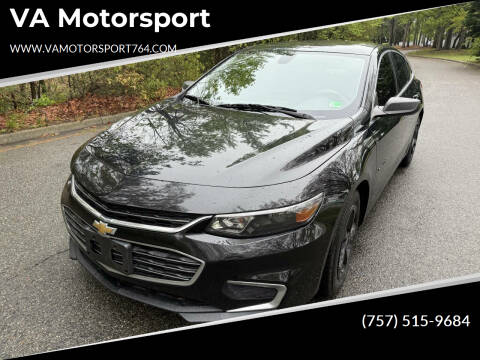 2018 Chevrolet Malibu for sale at VA Motorsport in Chesapeake VA