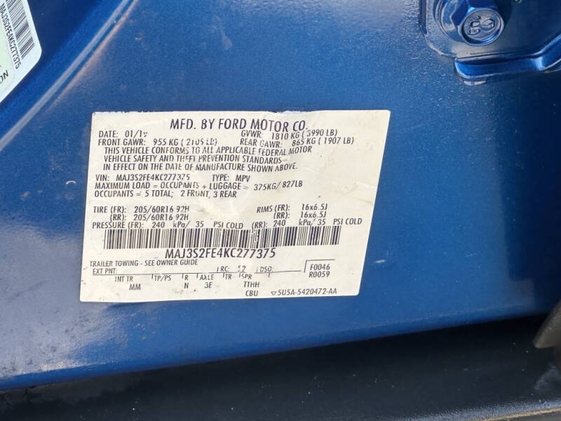 2019 Ford EcoSport S