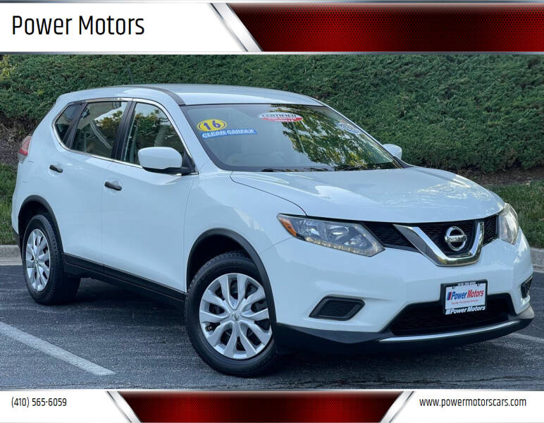 2016 Nissan Rogue for sale at Power Motors in Halethorpe MD