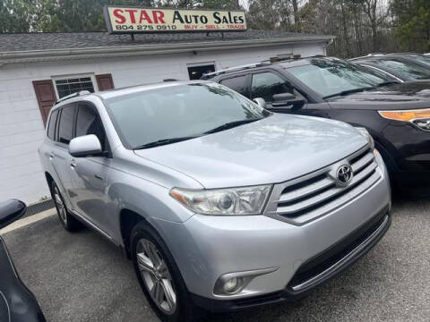 2013 Toyota Highlander for sale at Star Auto Sales in Richmond VA