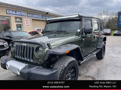 2008 Jeep Wrangler Unlimited for sale at USA Auto Sales & Services, LLC in Mason OH