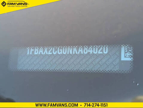 2022 Ford Transit