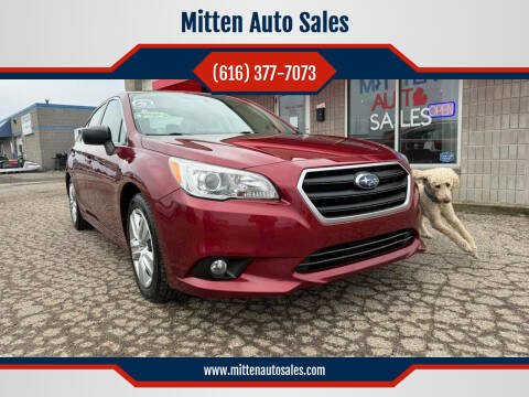 2016 Subaru Legacy for sale at Mitten Auto Sales in Holland MI