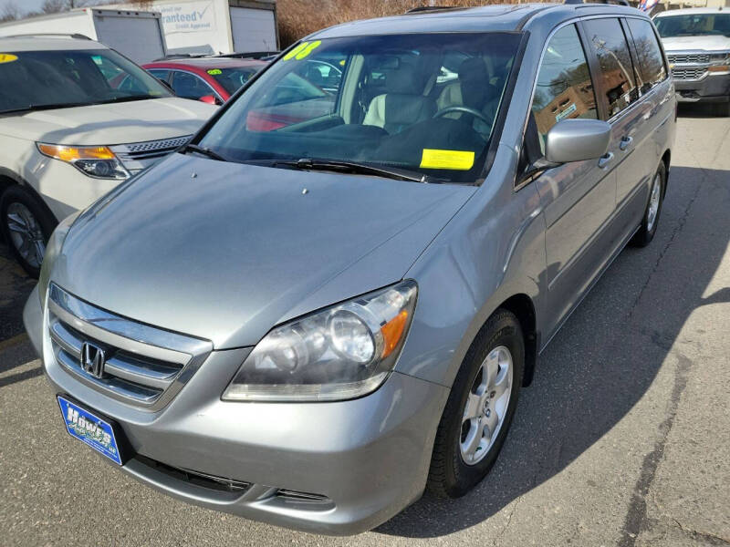 2006 Honda Odyssey for sale at Howe's Auto Sales in Lowell MA