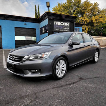 2014 Honda Accord for sale at RECON GARAGE MOTORSPORTS in Saint George UT