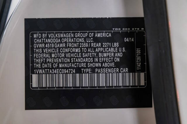 2014 Volkswagen Passat