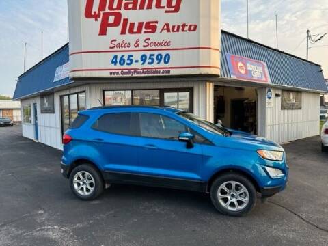 2018 Ford EcoSport for sale at QUALITY PLUS AUTO SALES AND SERVICE in Green Bay WI