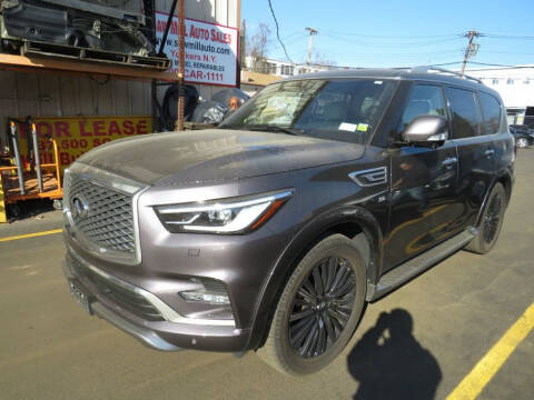 2019 Infiniti QX80 for sale at Saw Mill Auto in Yonkers NY