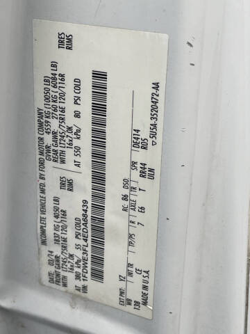 2014 Ford E-Series E-350 SD