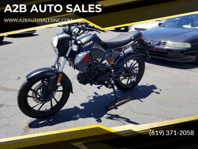 2016 Kymco K-PIPE for sale at A2B AUTO SALES in Chula Vista CA