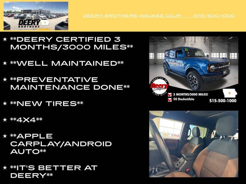 2022 Ford Bronco Outer Banks