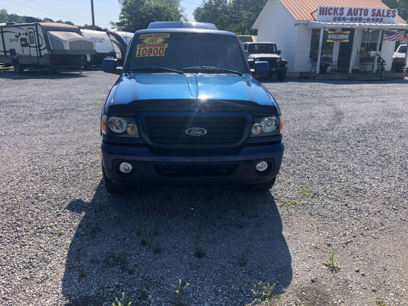 2008 Ford Ranger for sale at HICKS AUTO SALES in Moulton AL