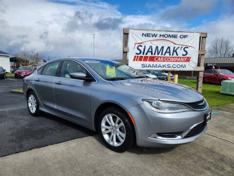 2016 Chrysler 200 for sale at Siamak's Car Company llc in Woodburn OR