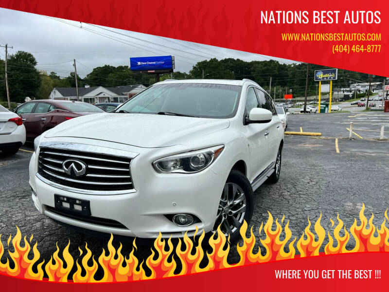 2015 Infiniti QX60 for sale at Nations Best Autos in Decatur GA