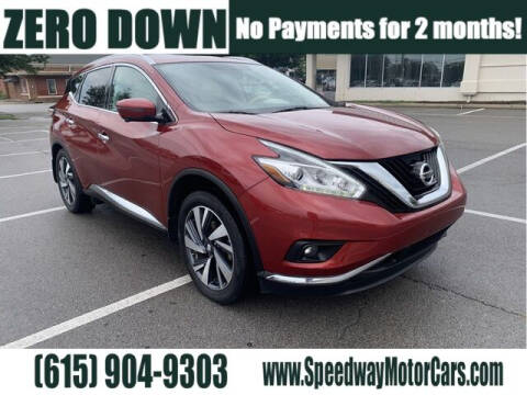 2017 Nissan Murano for sale at Speedway Motors in Murfreesboro TN