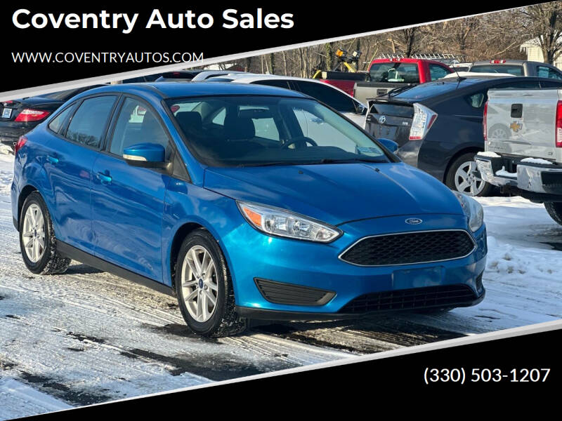 2016 Ford Focus for sale at Coventry Auto Sales in New Springfield OH