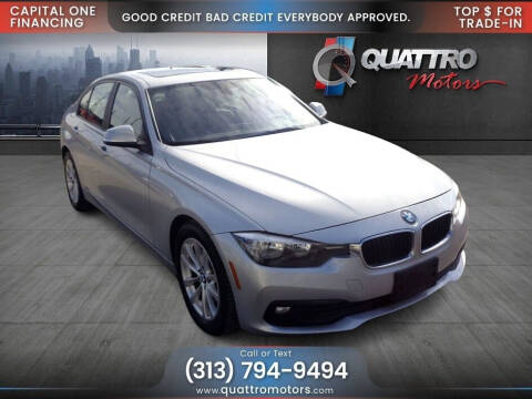 2016 BMW 3 Series for sale at Quattro Motors 2 - 1 in Redford MI