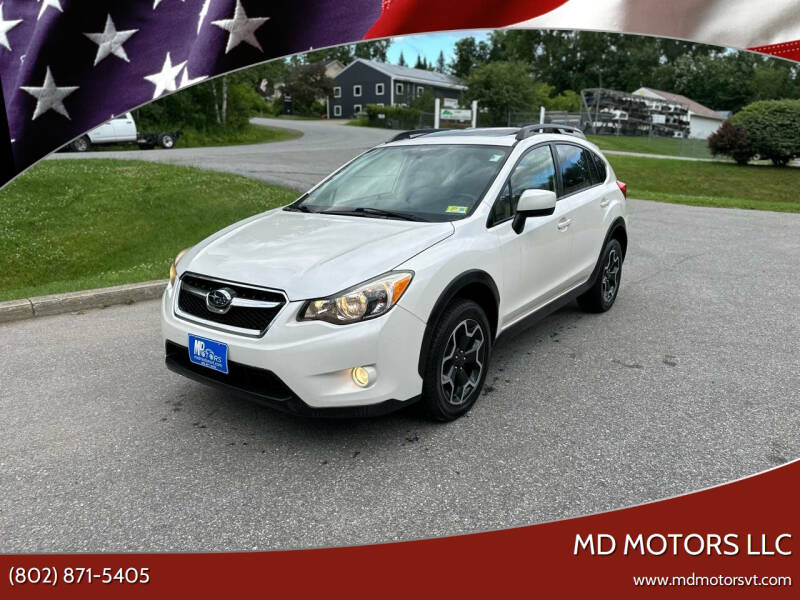 2013 Subaru XV Crosstrek for sale at MD Motors LLC in Williston VT