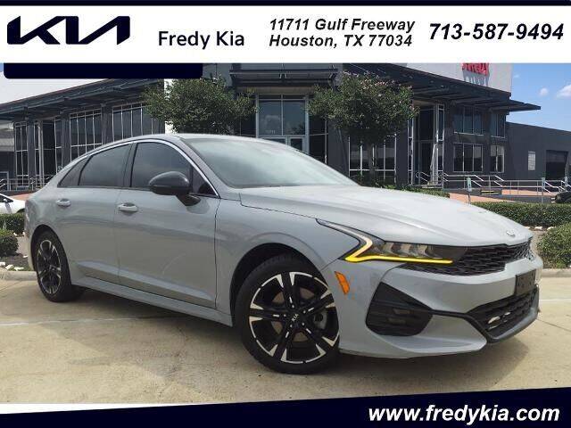 2021 Kia K5 for sale at FREDYS CARS FOR LESS in Houston TX