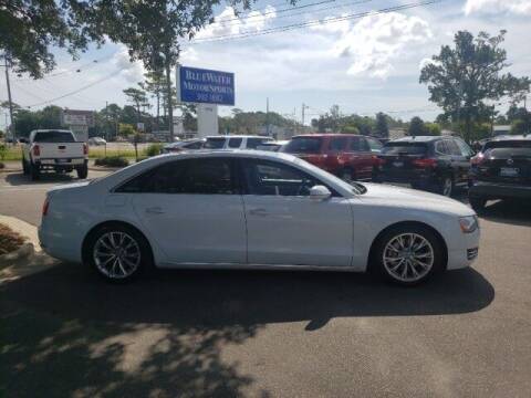 2014 Audi A8 L for sale at BlueWater MotorSports in Wilmington NC