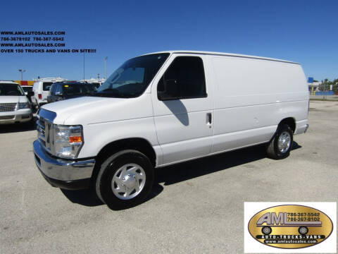 2012 Ford E-Series Cargo for sale at AML AUTO SALES - Cargo Vans in Opa-Locka FL