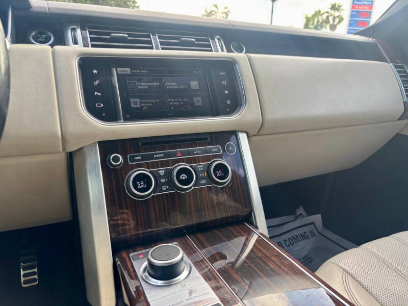 2016 Land Rover Range Rover Supercharged LWB