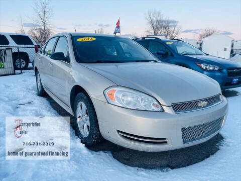 2012 Chevrolet Impala for sale at Transportation Center Of Western New York in North Tonawanda NY