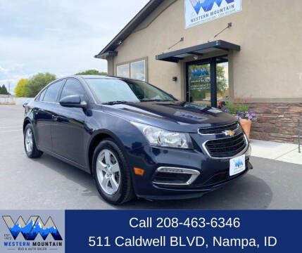2016 Chevrolet Cruze Limited for sale at Western Mountain Bus & Auto Sales in Nampa ID