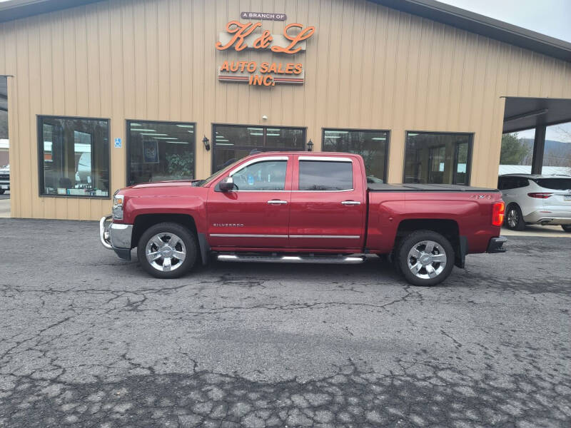 2018 Chevrolet Silverado 1500 for sale at K & L AUTO SALES, INC in Mill Hall PA