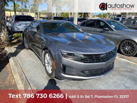 2019 Chevrolet Camaro for sale at AUTOSHOW SALES & SERVICE in Plantation FL