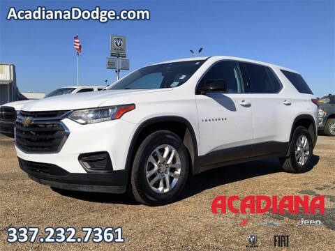 2020 Chevrolet Traverse for sale at ACADIANA DODGE CHRYSLER JEEP in Lafayette LA