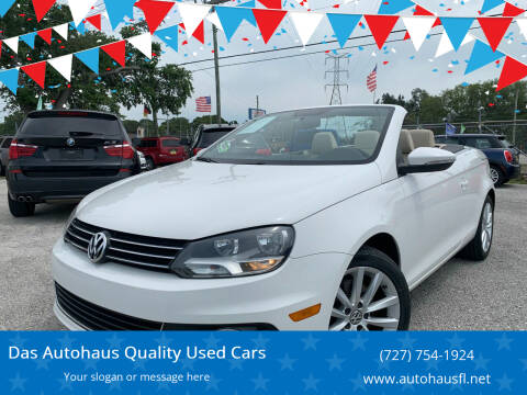 2012 Volkswagen Eos for sale at Das Autohaus Quality Used Cars in Clearwater FL