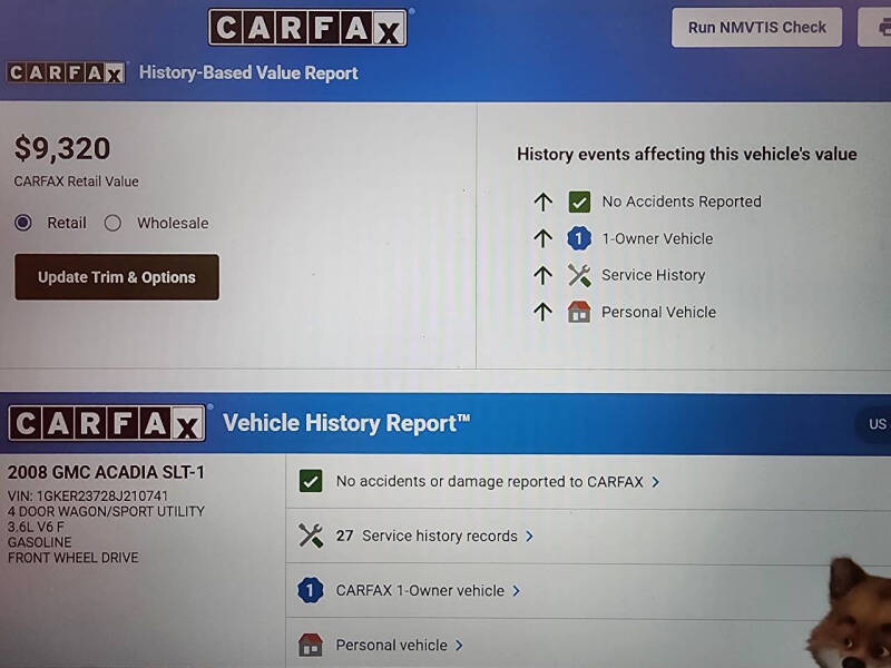 2008 GMC Acadia SLT-1