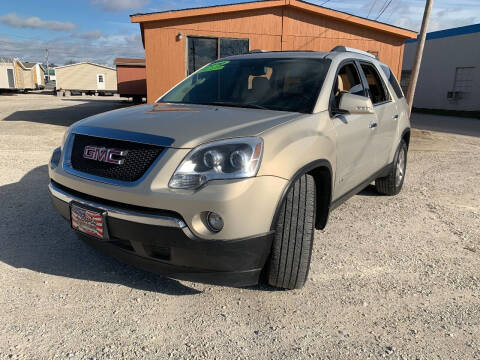 2010 GMC Acadia for sale at Smooth Solutions LLC in Springdale AR