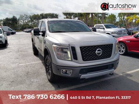 2018 Nissan Titan XD for sale at AUTOSHOW SALES & SERVICE in Plantation FL