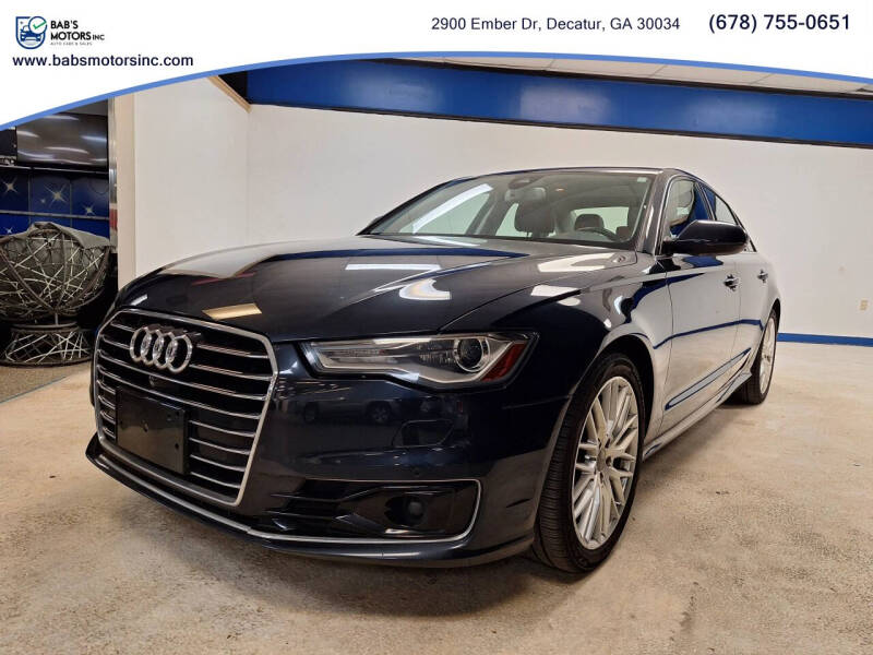 2016 Audi A6 2.0T quattro Premium Plus