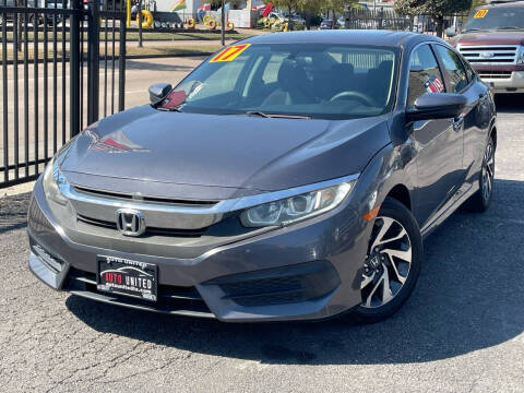 2017 Honda Civic for sale at Auto United in Houston TX