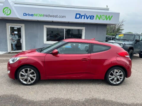 2017 Hyundai Veloster for sale at DRIVE NOW in Wichita KS