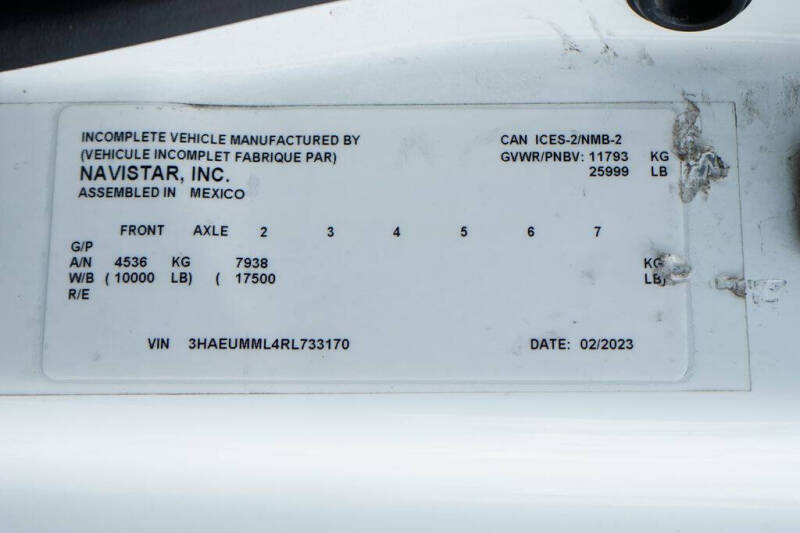 2024 International MV607