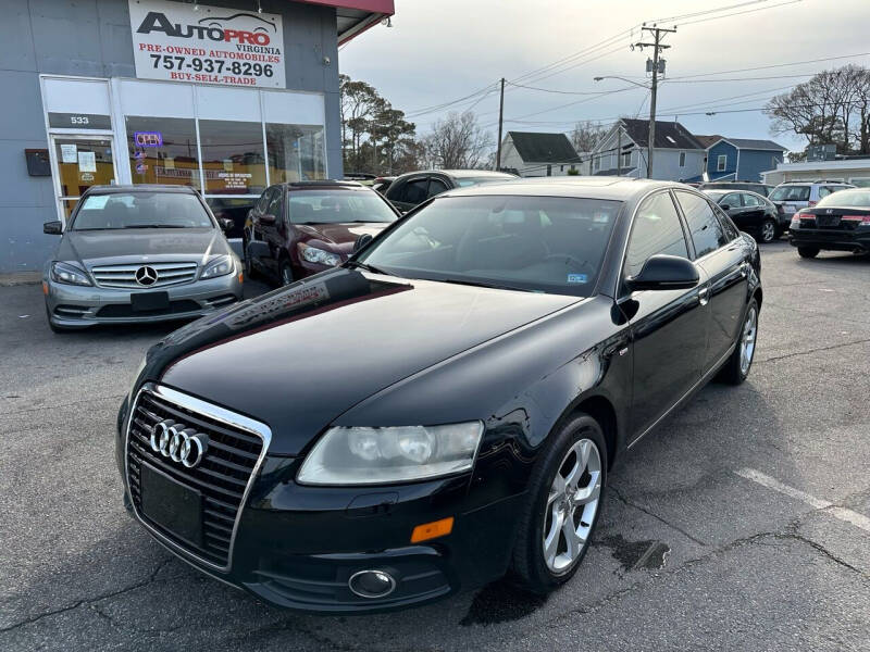 2011 Audi A6 for sale at AutoPro Virginia LLC in Virginia Beach VA