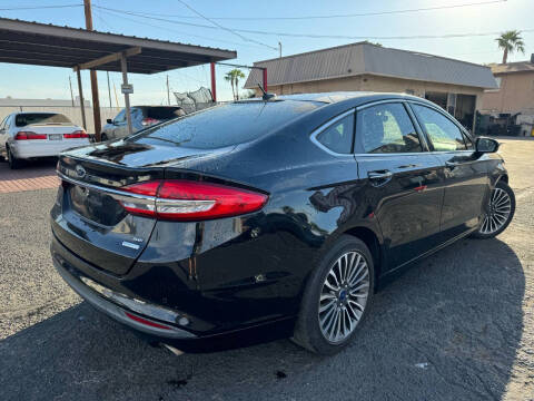 2017 Ford Fusion for sale at DR Auto Sales in Phoenix AZ