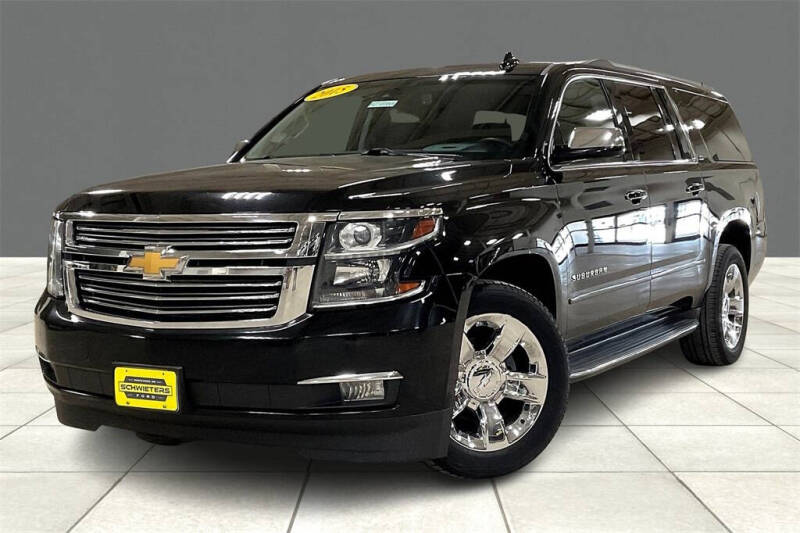 Used 2015 Chevrolet Suburban LTZ with VIN 1GNSKKKC4FR723917 for sale in Montevideo, Minnesota