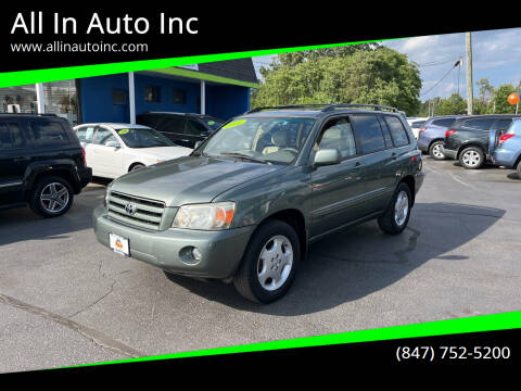 2006 Toyota Highlander for sale at All In Auto Inc in Palatine IL