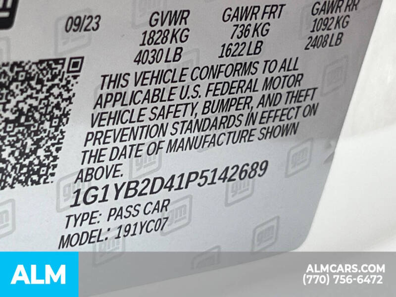 2023 Chevrolet Corvette Stingray