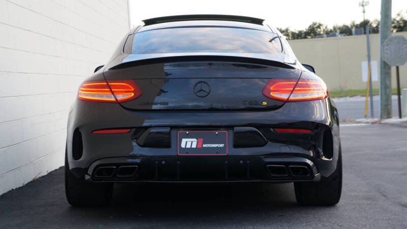 2018 Mercedes-Benz C-Class AMG C 63 S